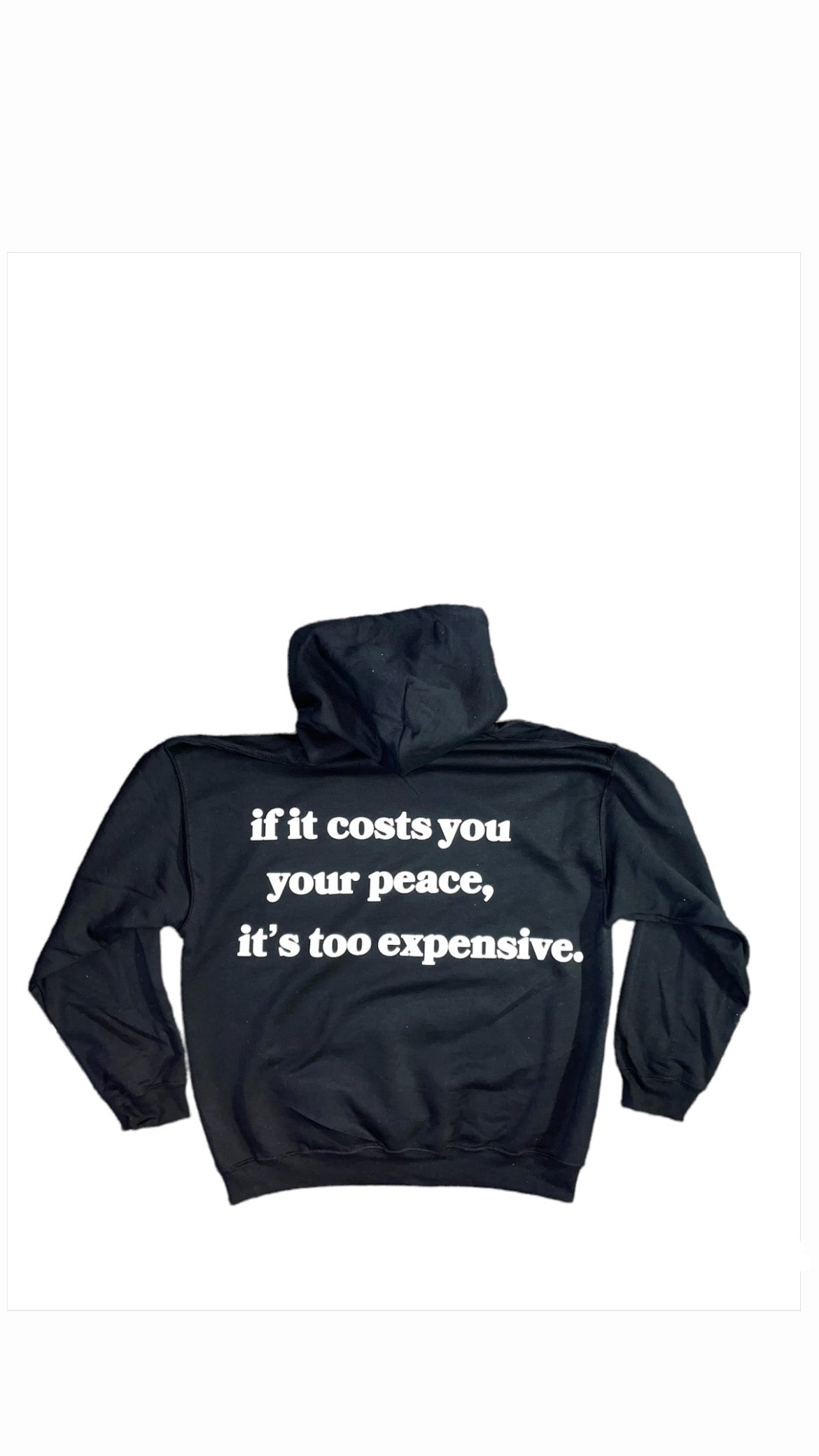 Peace Hoodie ‘BLACK'