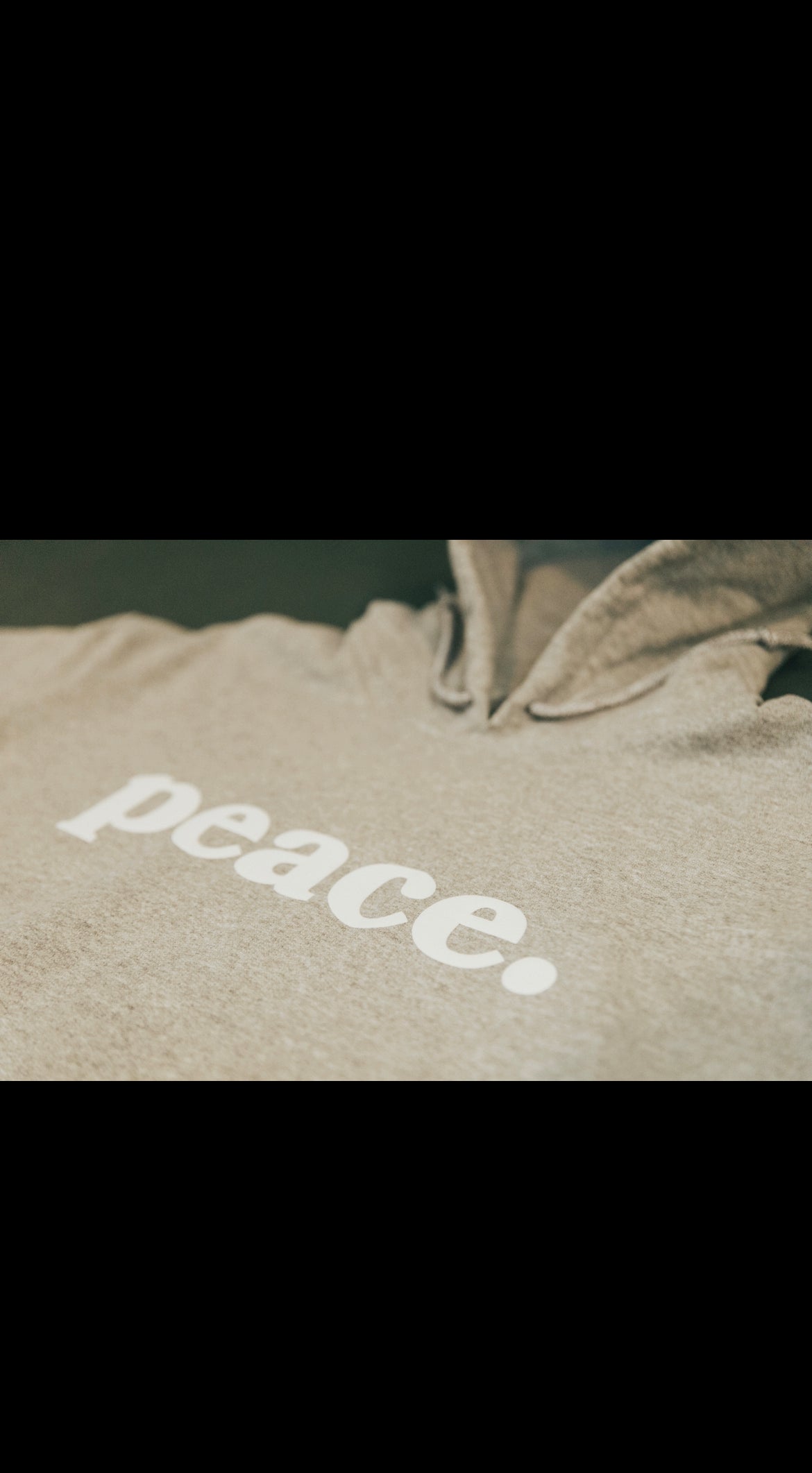 Peace Hoodie ‘Grey’