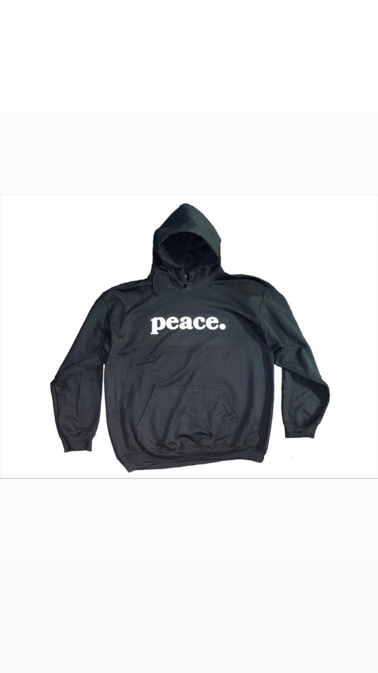 Peace Hoodie ‘BLACK'
