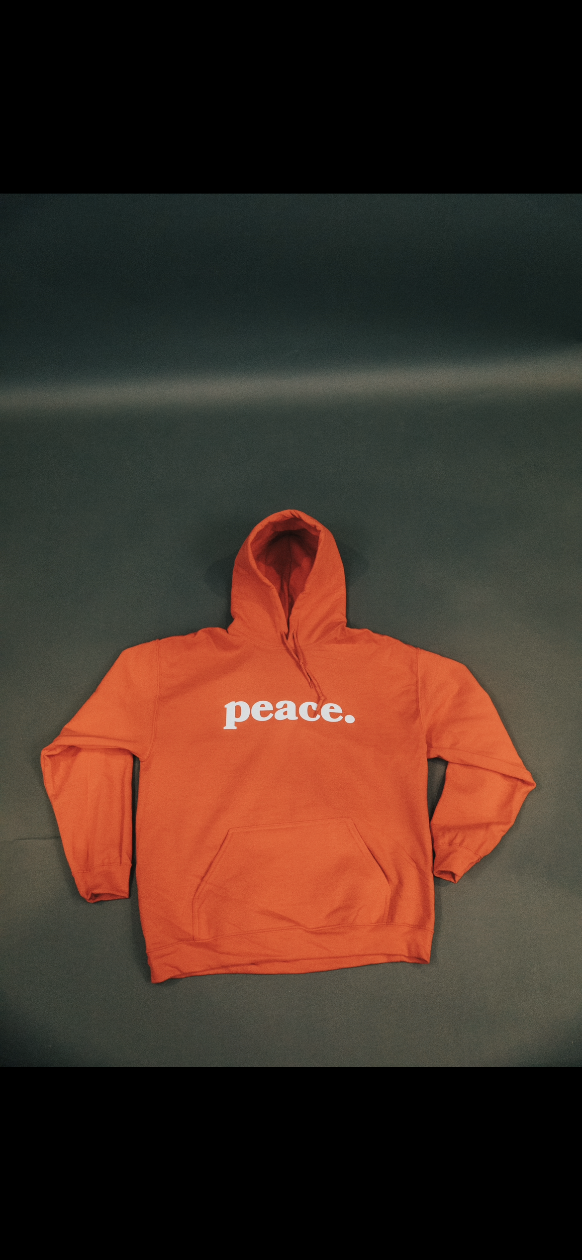 Peace Hoodie “ Red”